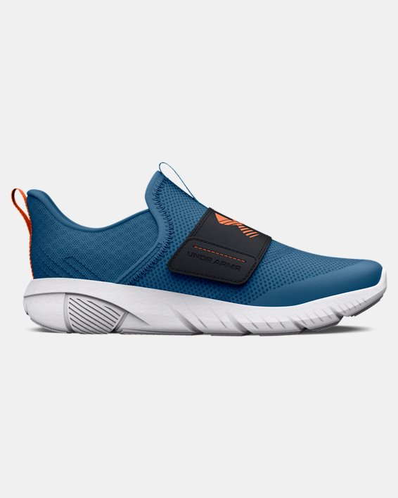 Boys' Pre-School UA Flash Running Shoes in Blue image number 0